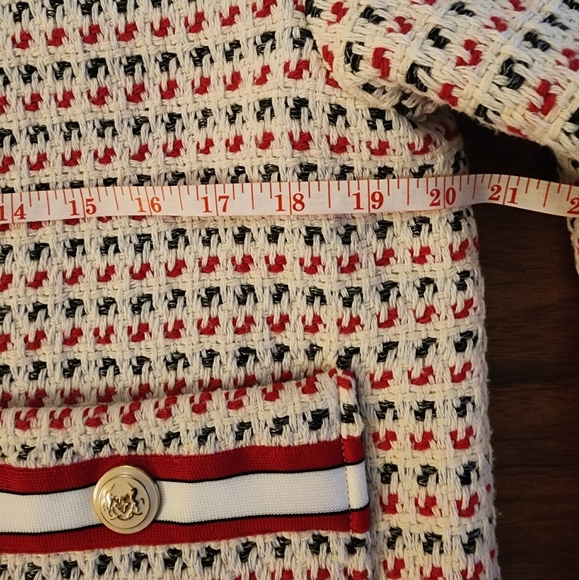 (SOLD) Maje Tweed Coat - Picture 11 of 13